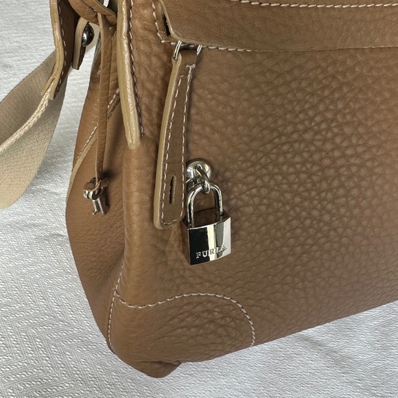 Furla Handbag/Crossbody bag, Large, Dark Camel - Picture 6 of 16